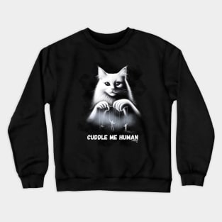 Mistic Cat: Mob String Master Cute Kitty - A Funny Mistic Retro Vintage Style Crewneck Sweatshirt